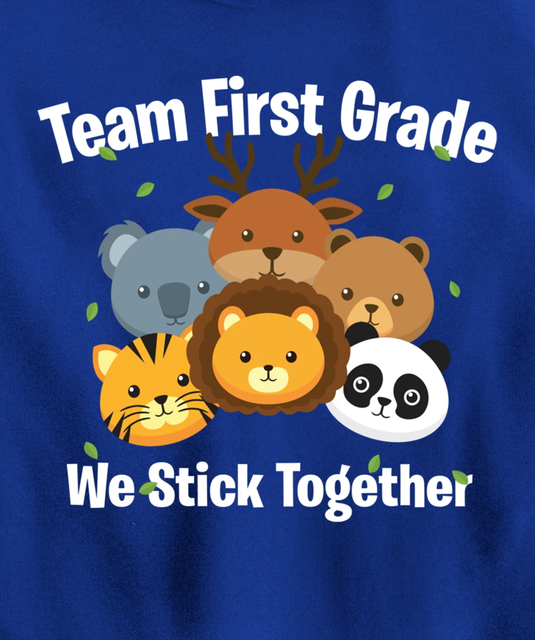 Happy Back To School 2021 Team First Grade We Stick Together Pullover Hoodie