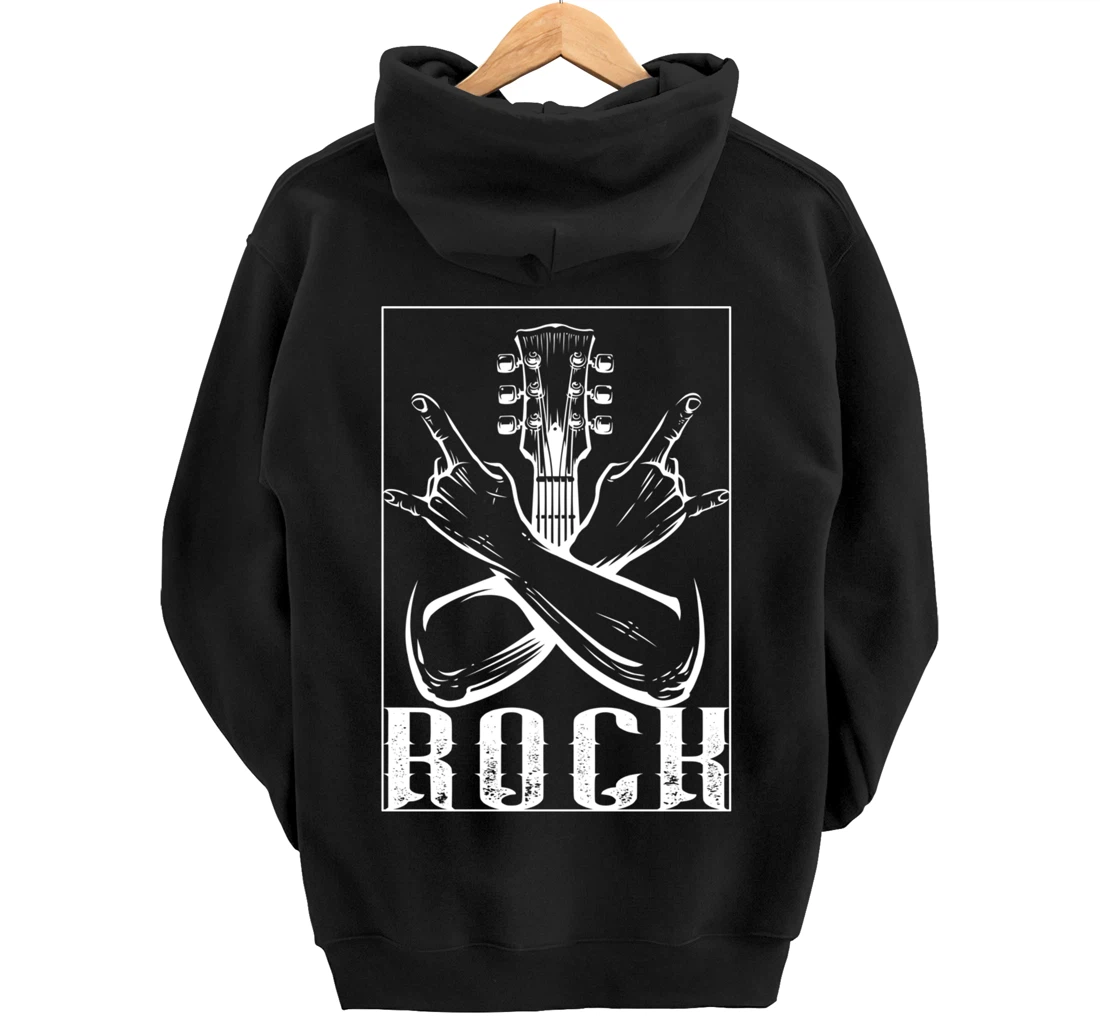 Devil Rock Punk Hard Rock Heavy Metal Pullover Hoodie