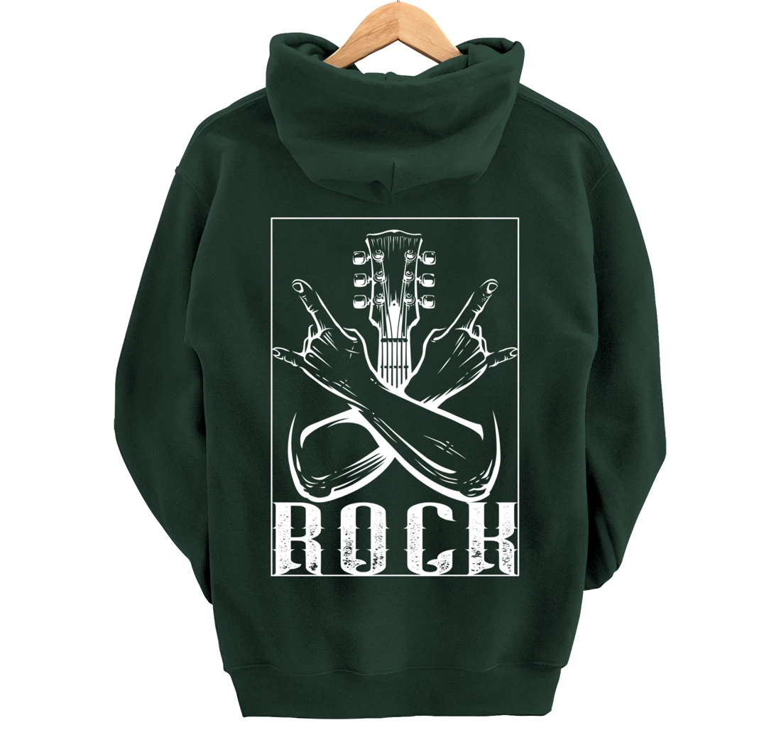 Devil Rock Punk Hard Rock Heavy Metal Pullover Hoodie