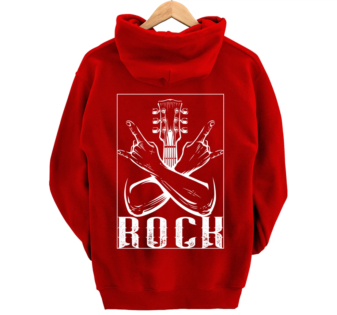Devil Rock Punk Hard Rock Heavy Metal Pullover Hoodie
