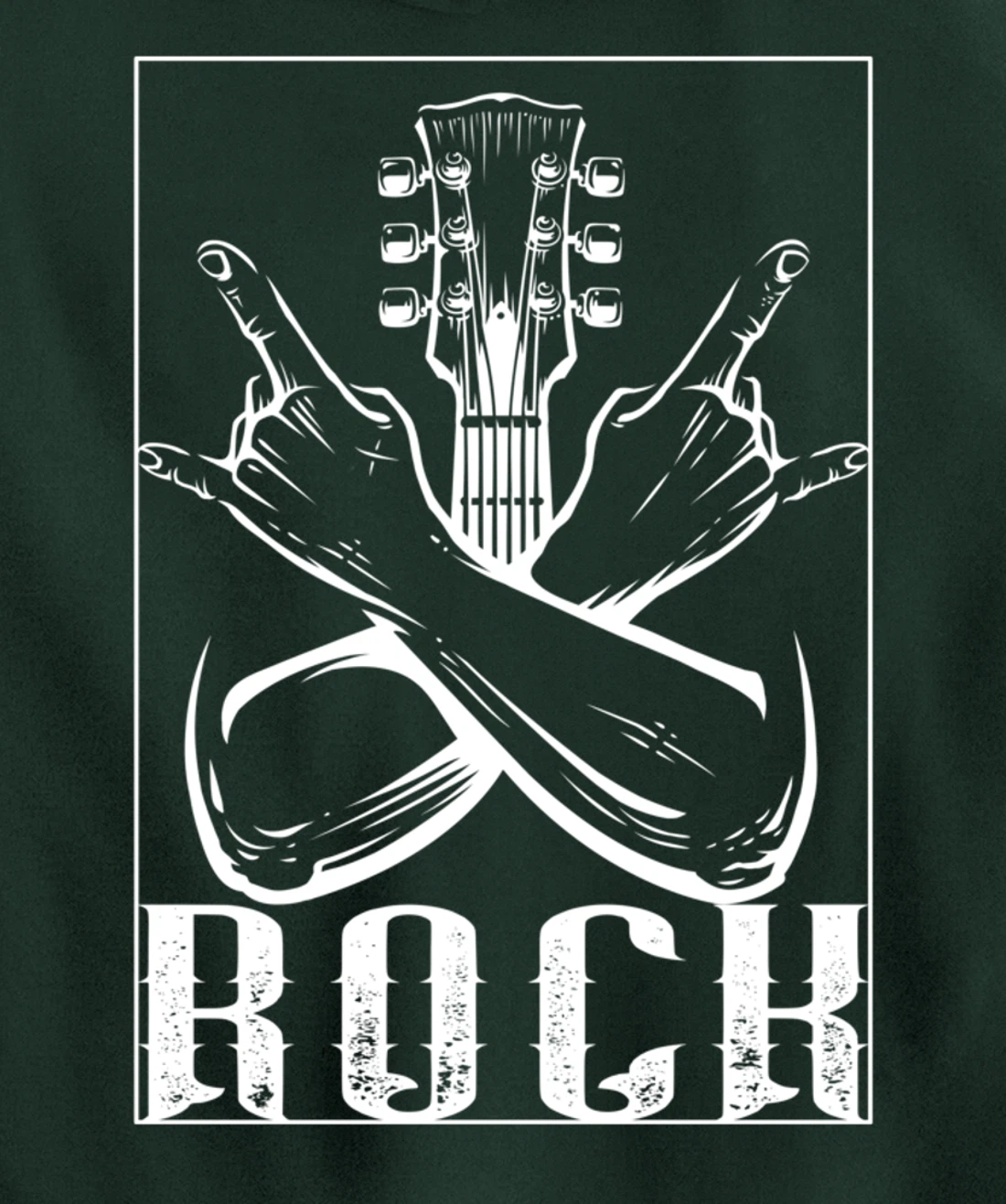 Devil Rock Punk Hard Rock Heavy Metal Pullover Hoodie