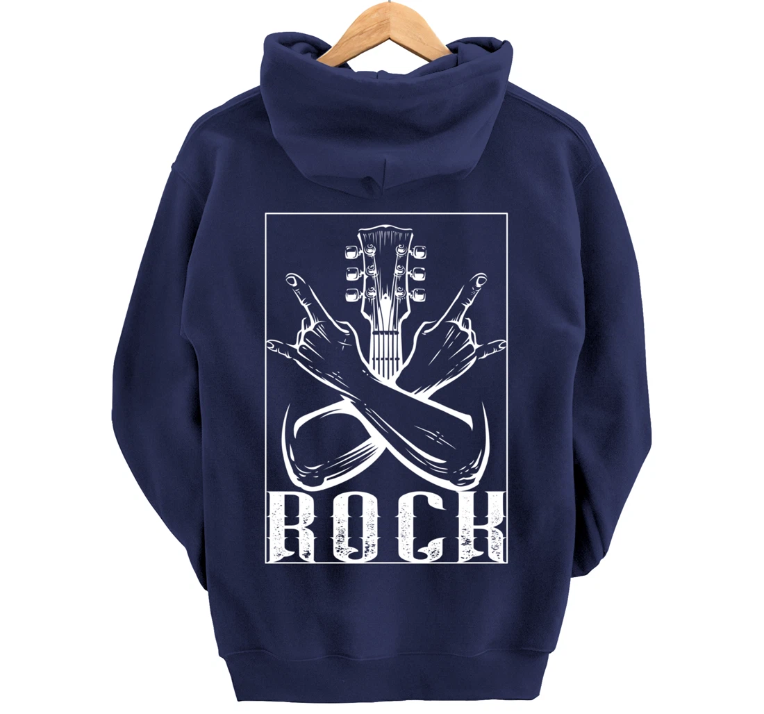 Devil Rock Punk Hard Rock Heavy Metal Pullover Hoodie