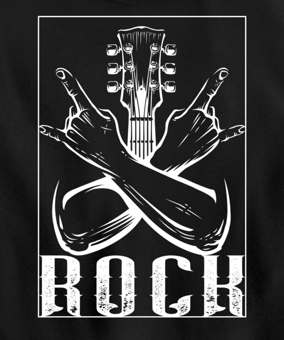 Devil Rock Punk Hard Rock Heavy Metal Pullover Hoodie