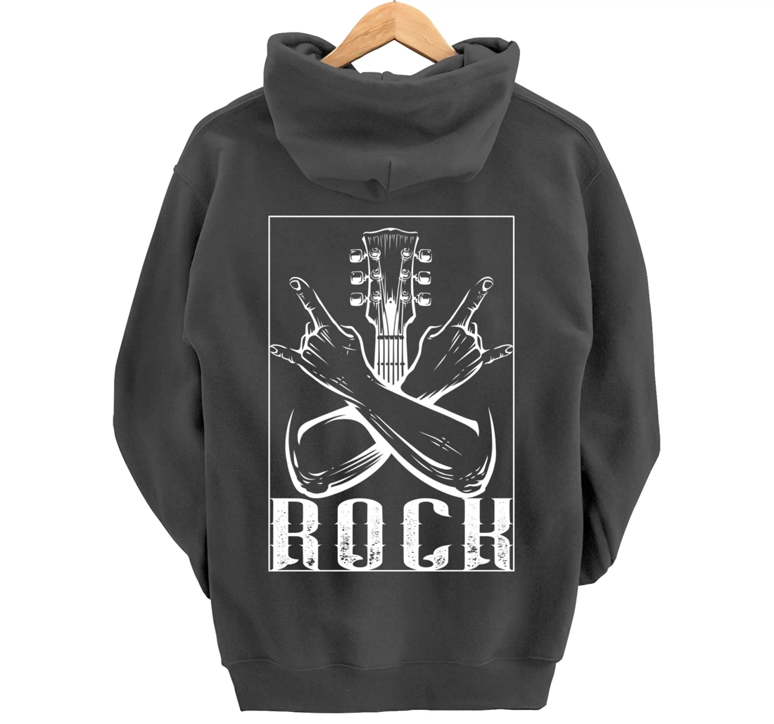Devil Rock Punk Hard Rock Heavy Metal Pullover Hoodie