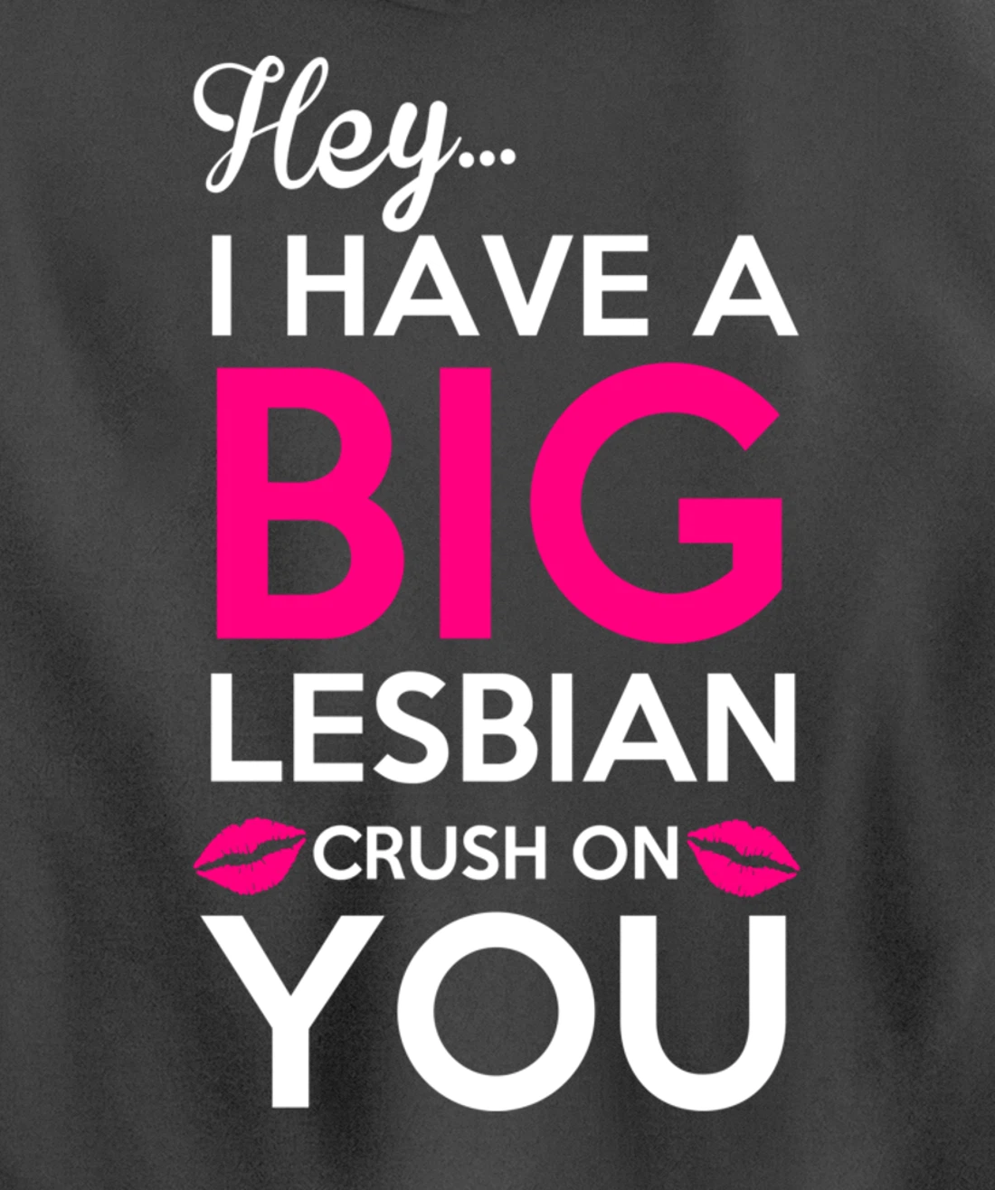 Big Lesbian Crush Pullover Hoodie