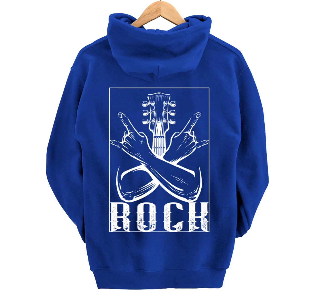 Devil Rock Punk Hard Rock Heavy Metal Pullover Hoodie