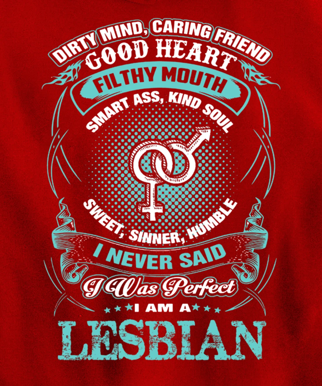 Lesbian Powerful Gay Rights Pullover Hoodie