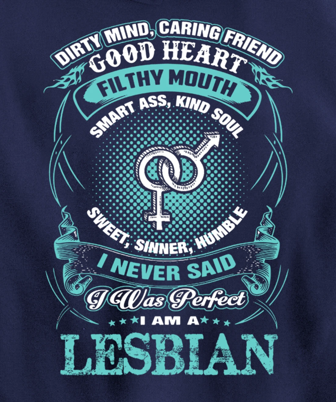 Lesbian Powerful Gay Rights Pullover Hoodie