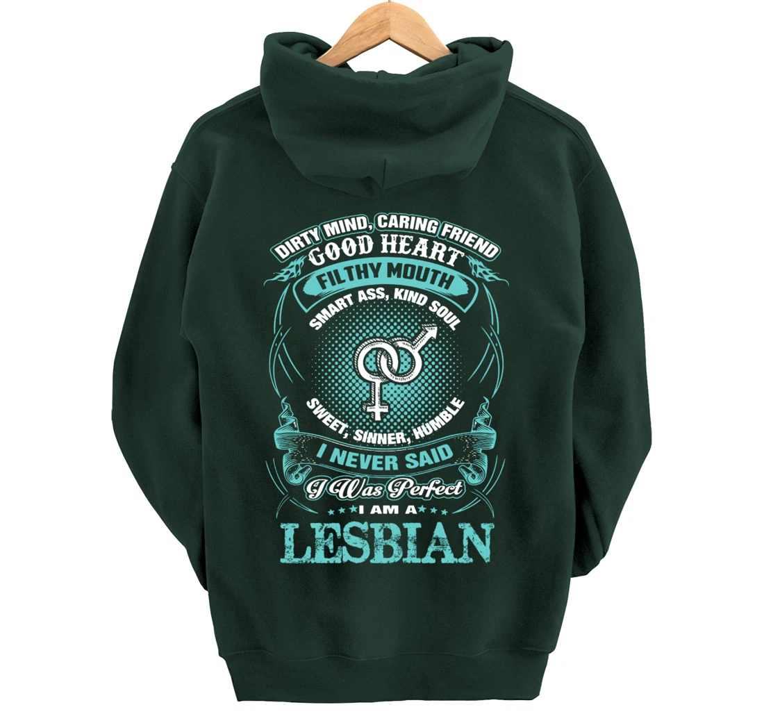 Lesbian Powerful Gay Rights Pullover Hoodie