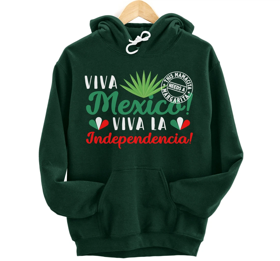 | VIVA MEXICO | VIVA La Independencia Independence Day Pullover Hoodie