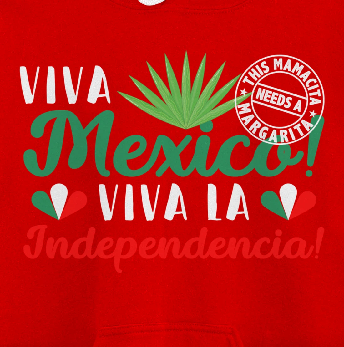 | VIVA MEXICO | VIVA La Independencia Independence Day Pullover Hoodie