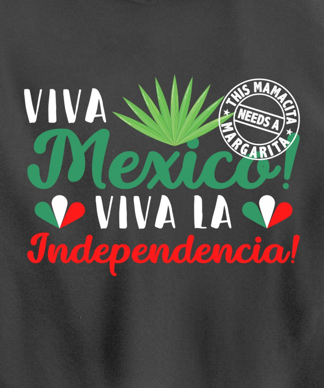 | VIVA MEXICO | VIVA La Independencia Independence Day Pullover Hoodie