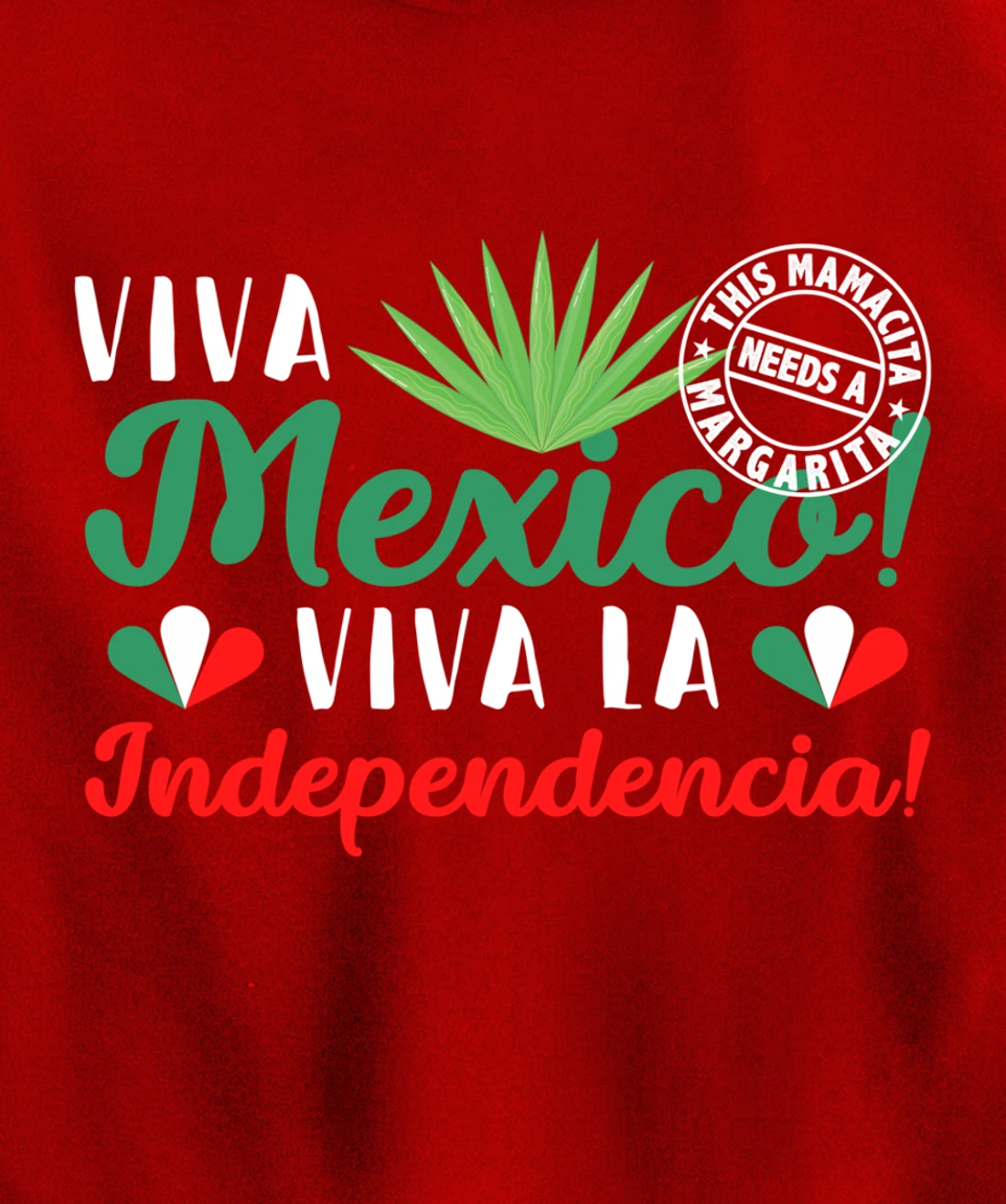 | VIVA MEXICO | VIVA La Independencia Independence Day Pullover Hoodie