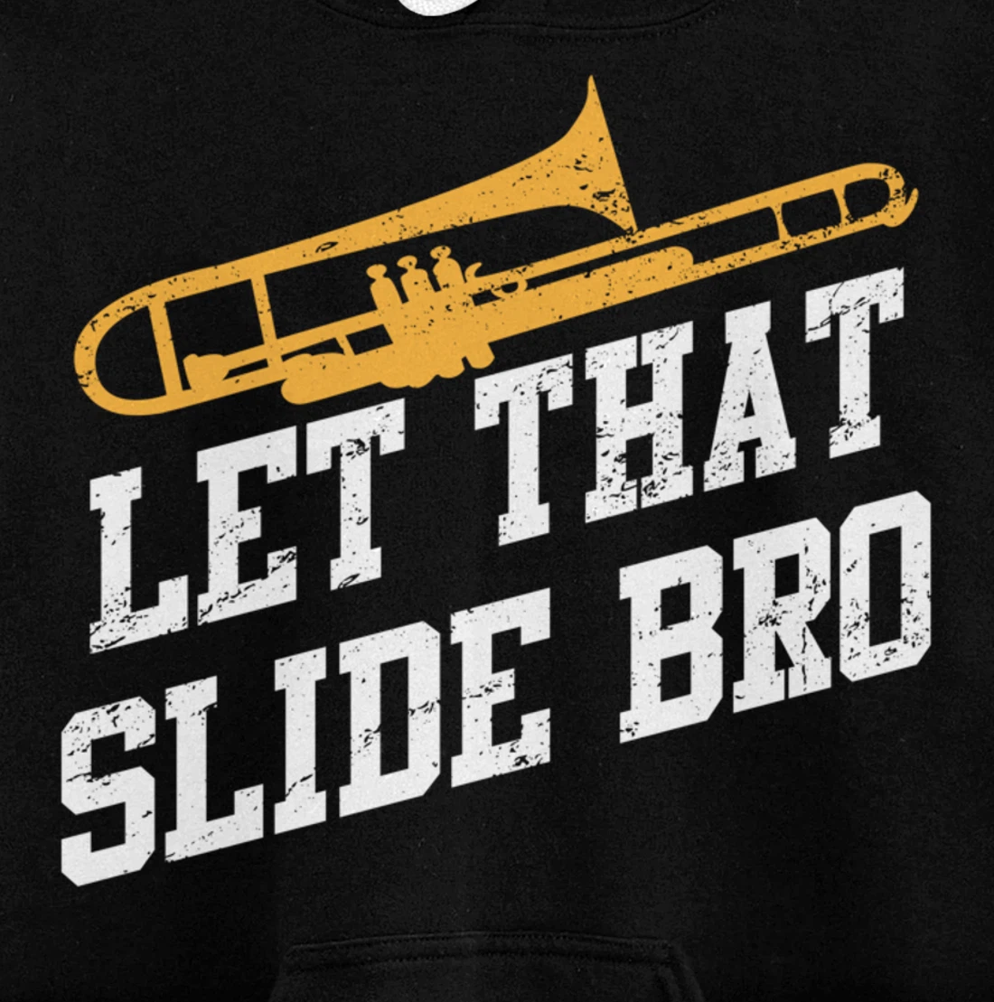 Trombone Musician Quote For Trombonist Player Pullover Hoodie