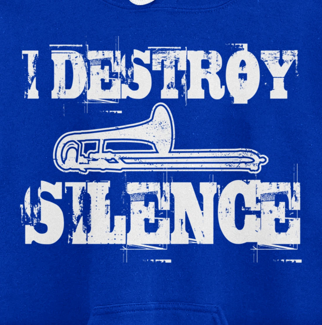 Trombone Musician Humor Trombonist Player Musician Pullover Hoodie