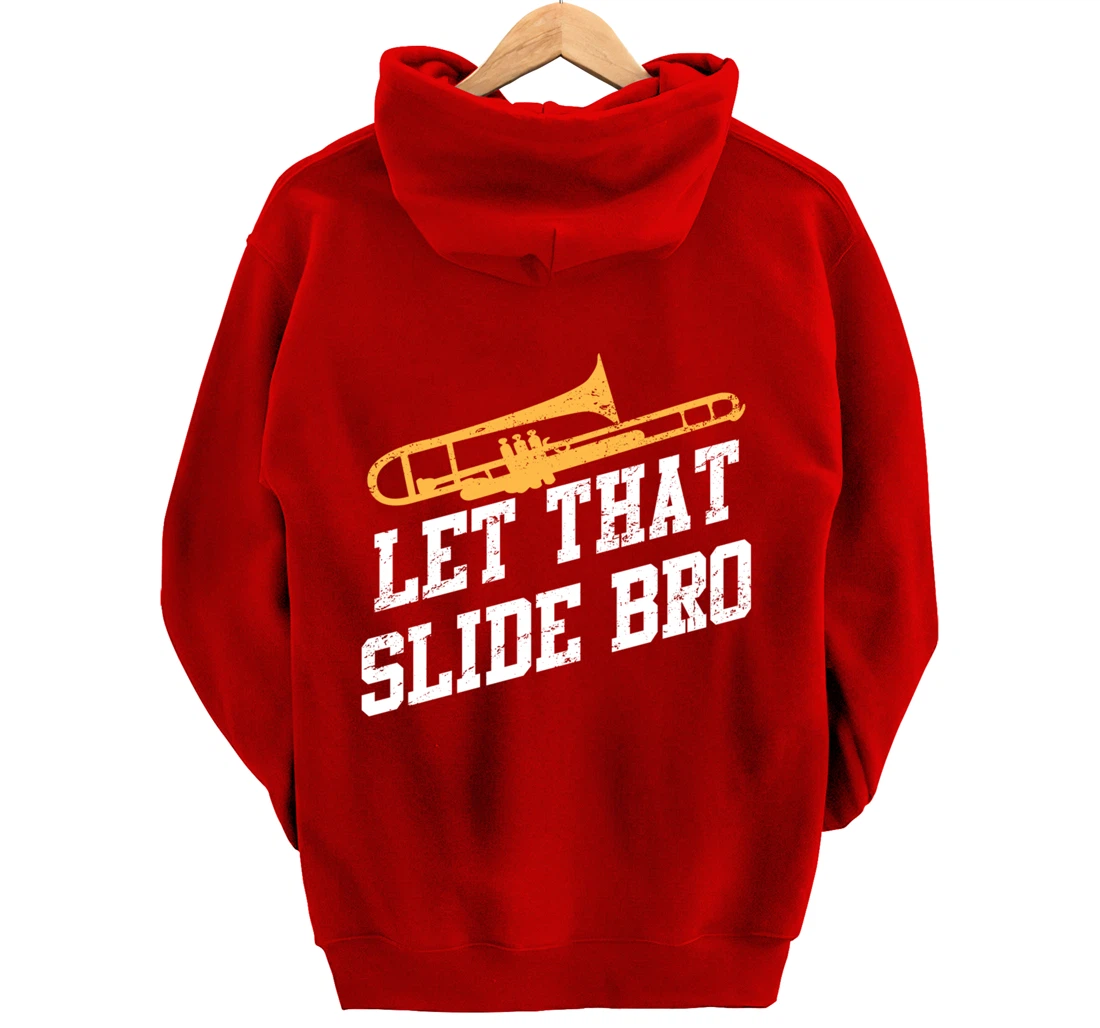 Trombone Musician Quote For Trombonist Player Pullover Hoodie