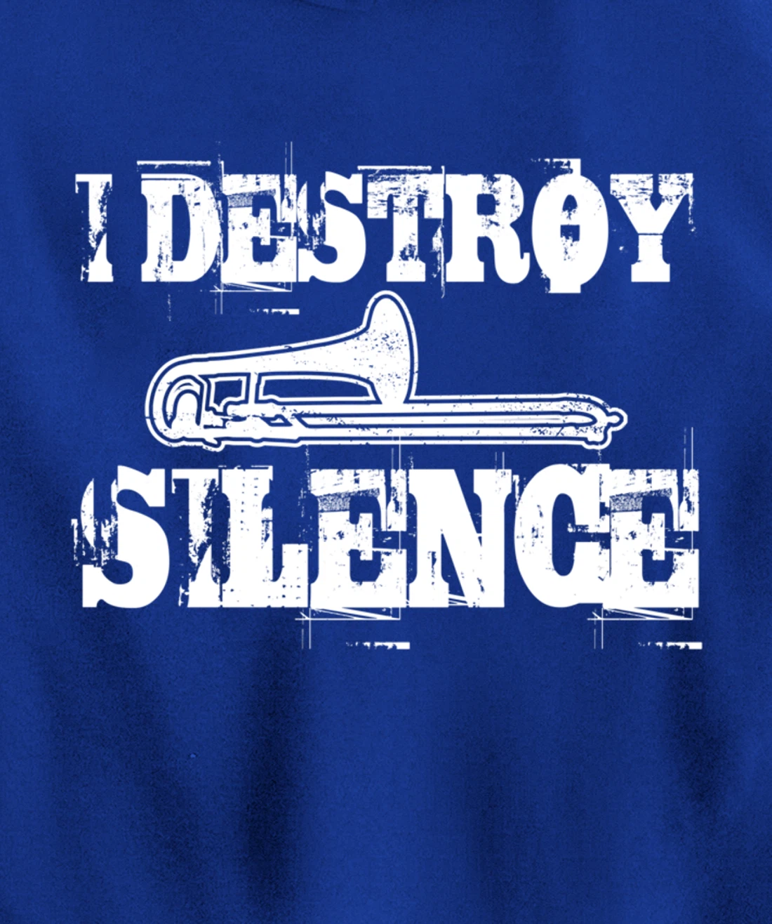 Trombone Musician Humor Trombonist Player Musician Pullover Hoodie