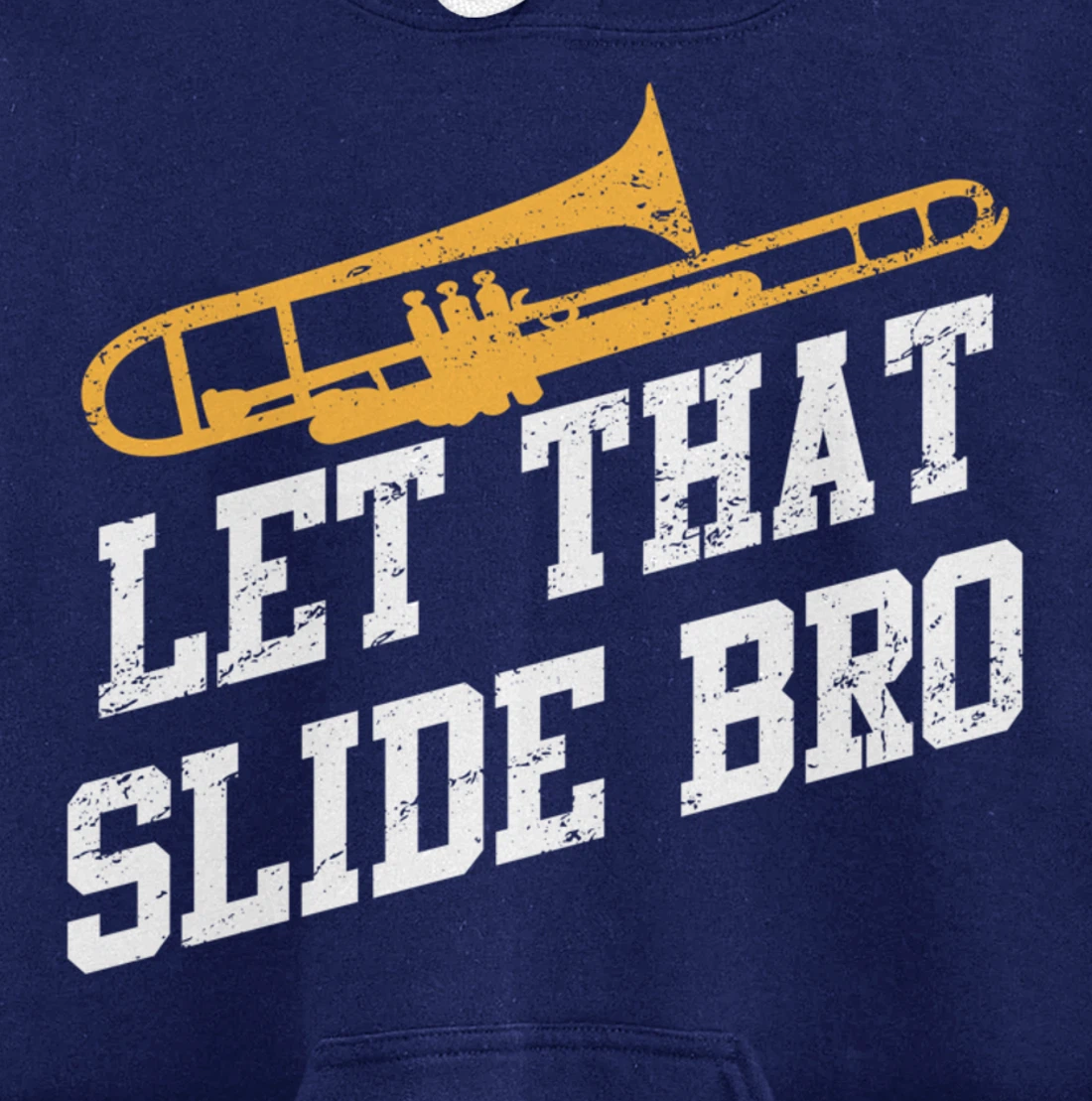 Trombone Musician Quote For Trombonist Player Pullover Hoodie
