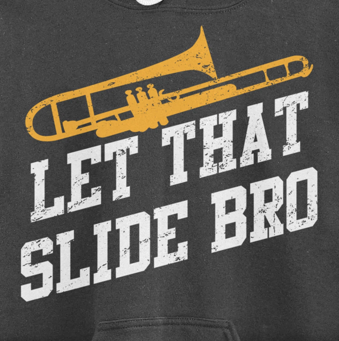 Trombone Musician Quote For Trombonist Player Pullover Hoodie
