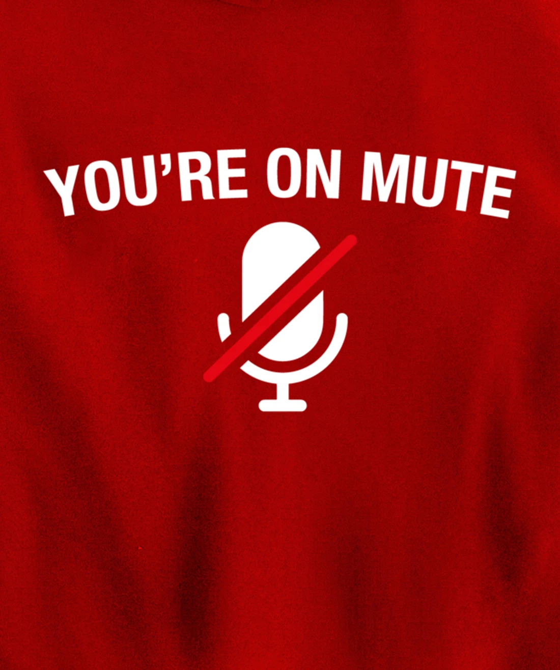 You're on Mute Pullover Hoodie
