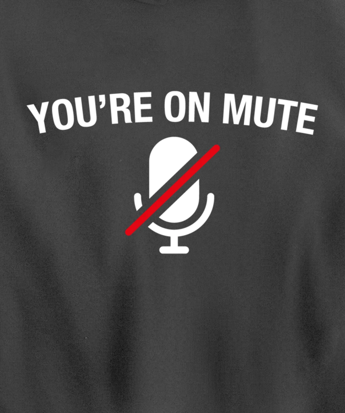 You're on Mute Pullover Hoodie