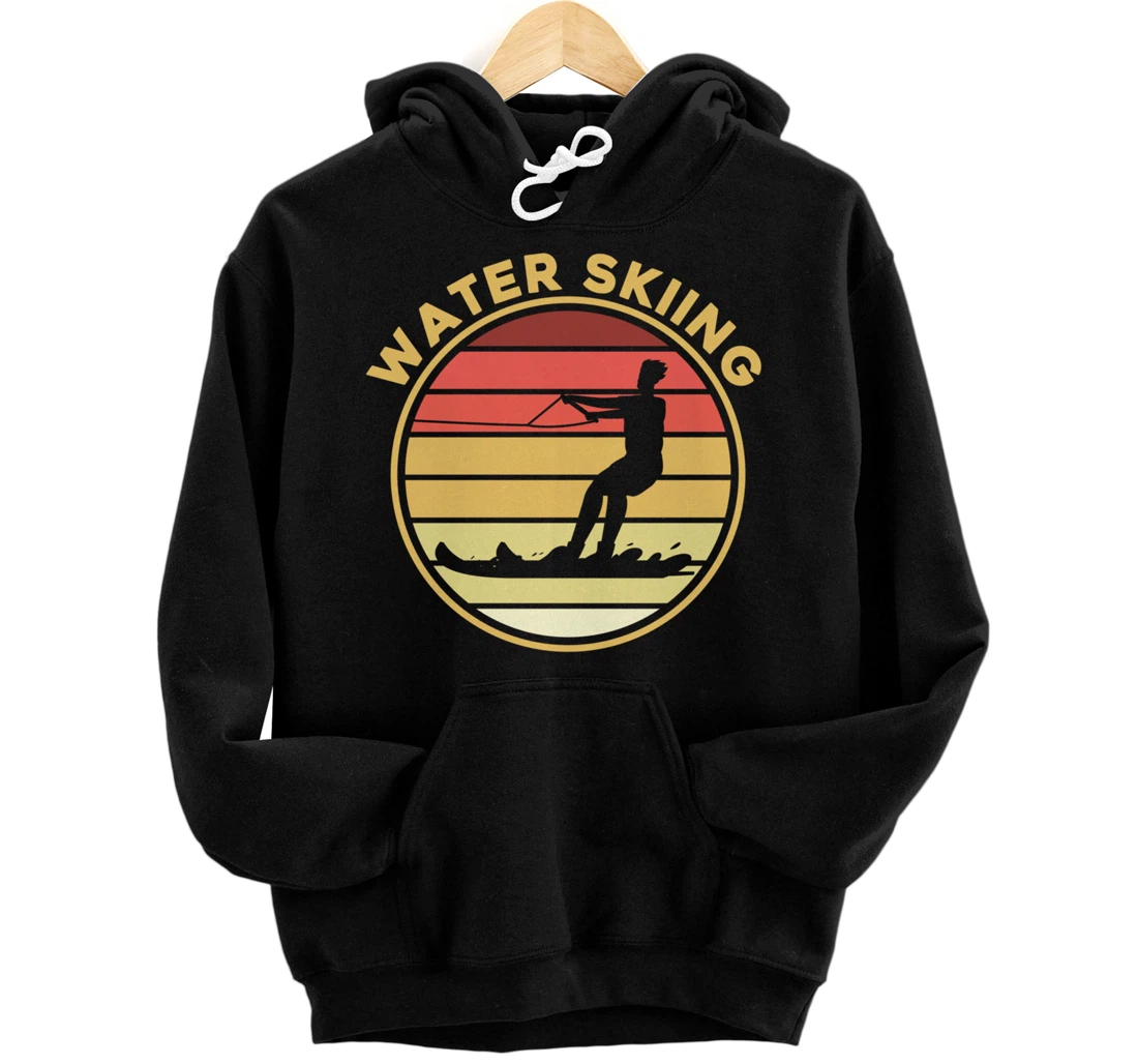 Water Skiing Sport Waterski Swimmer Athlete Pullover Hoodie