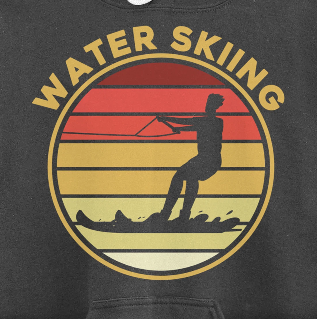Water Skiing Sport Waterski Swimmer Athlete Pullover Hoodie