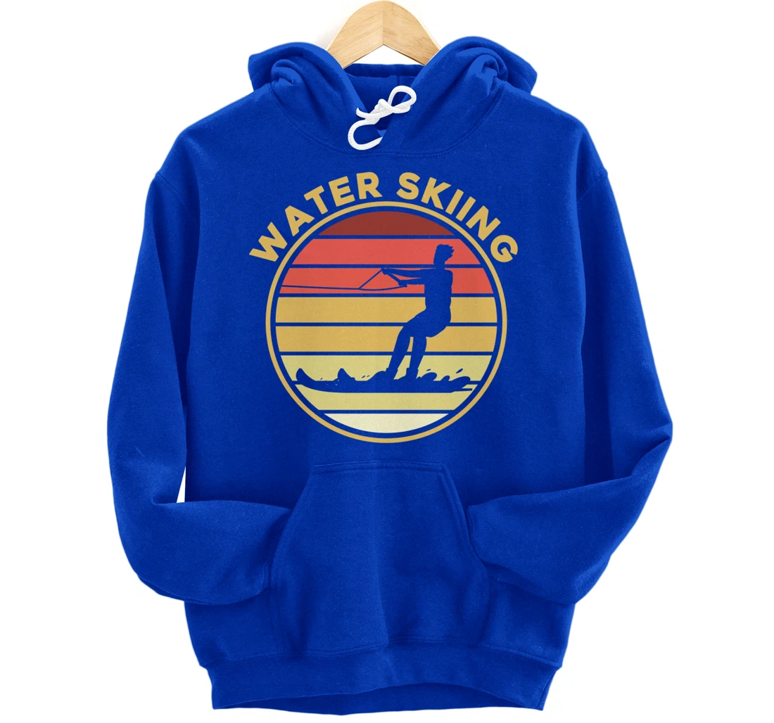 Water Skiing Sport Waterski Swimmer Athlete Pullover Hoodie