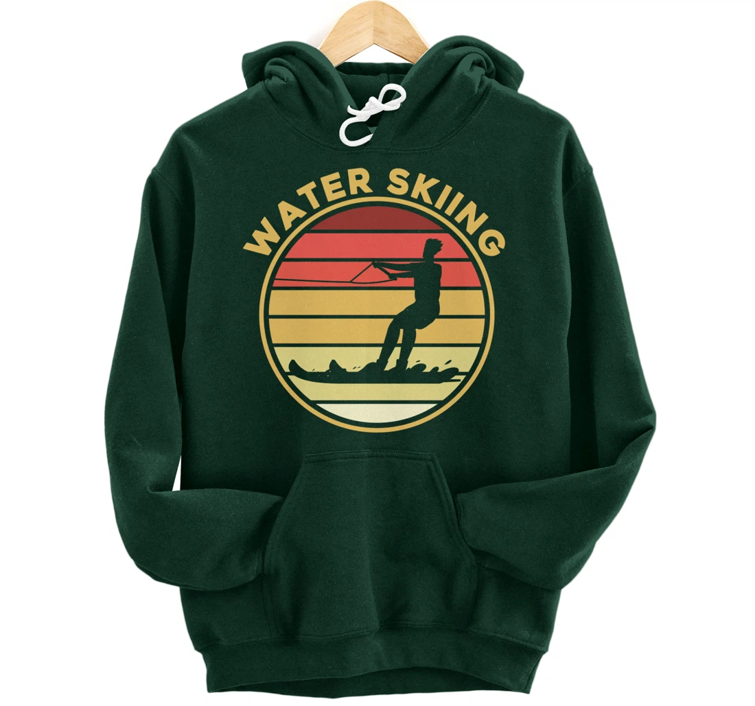 Water Skiing Sport Waterski Swimmer Athlete Pullover Hoodie