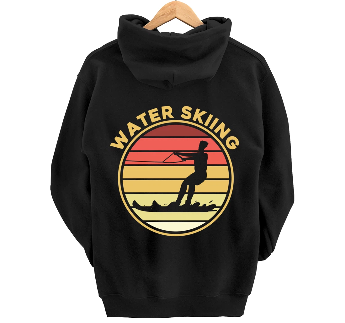 Water Skiing Sport Waterski Swimmer Athlete Pullover Hoodie