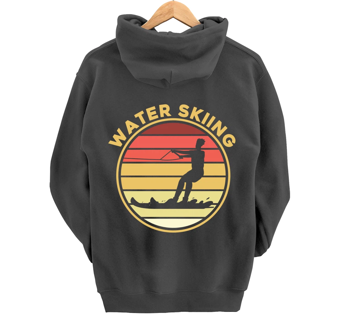 Water Skiing Sport Waterski Swimmer Athlete Pullover Hoodie