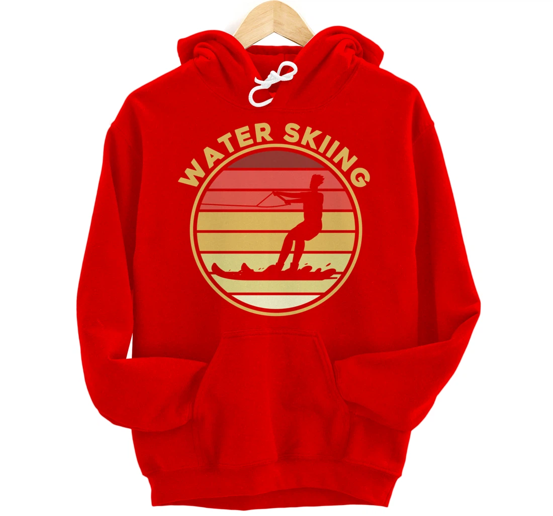 Water Skiing Sport Waterski Swimmer Athlete Pullover Hoodie