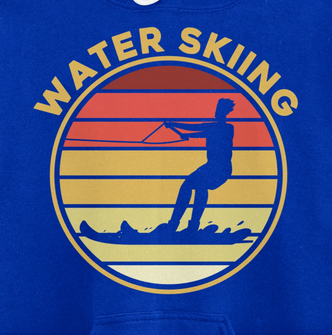 Water Skiing Sport Waterski Swimmer Athlete Pullover Hoodie