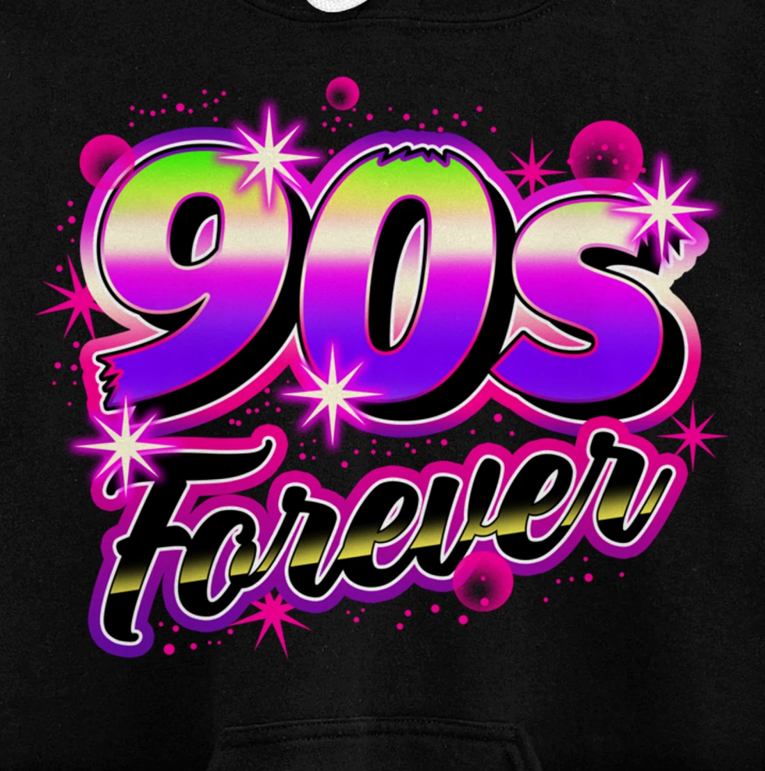 Nineties Music Lover 90s Forever Retro Novelty Nostalgia Pullover Hoodie