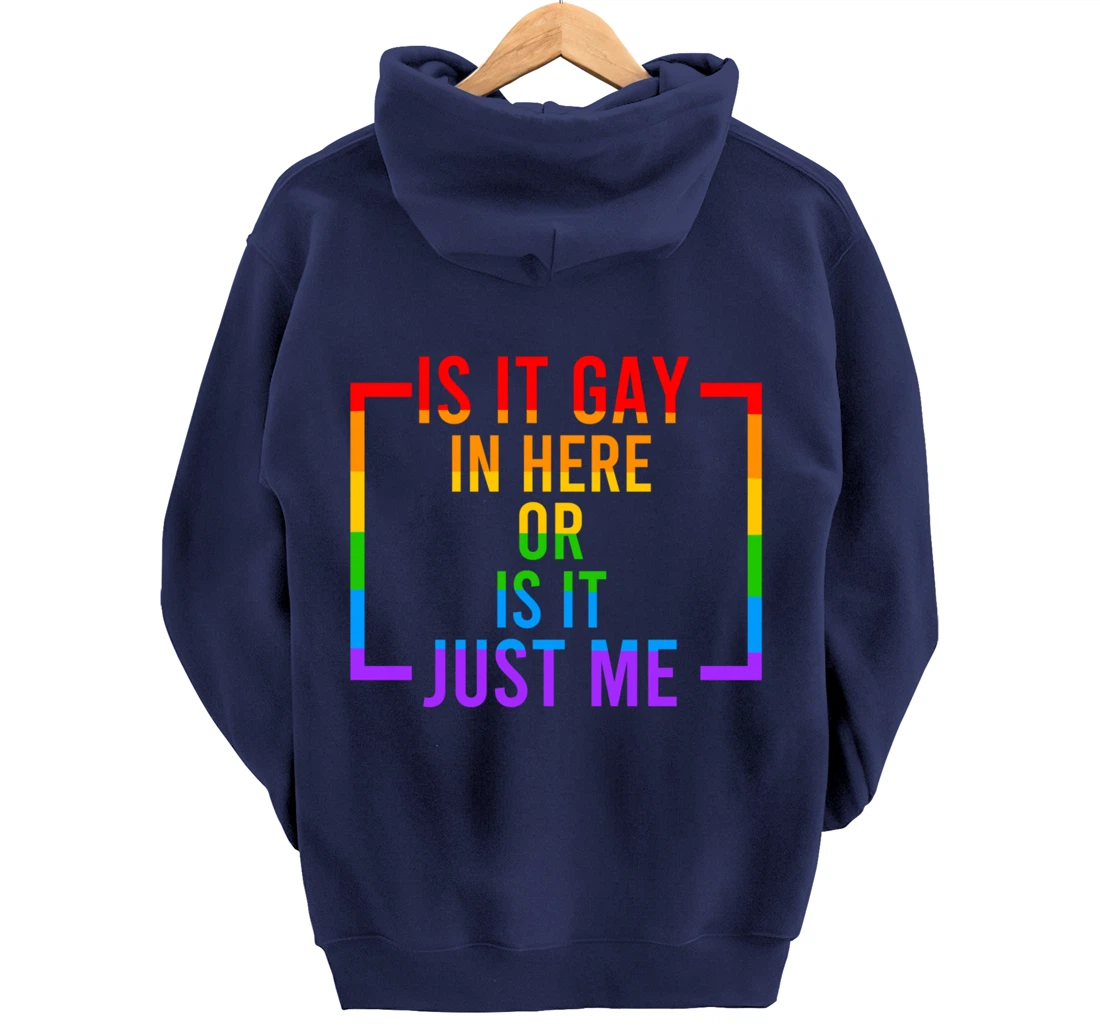 LGBT Rainbow Pride Quote Sayings Gay Lesbian Transgender Pullover Hoodie
