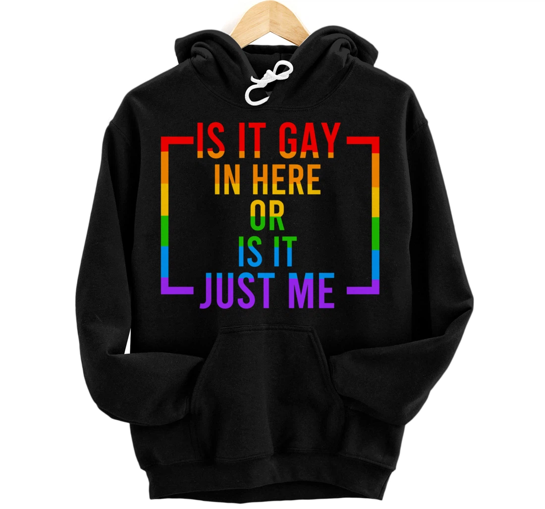LGBT Rainbow Pride Quote Sayings Gay Lesbian Transgender Pullover Hoodie