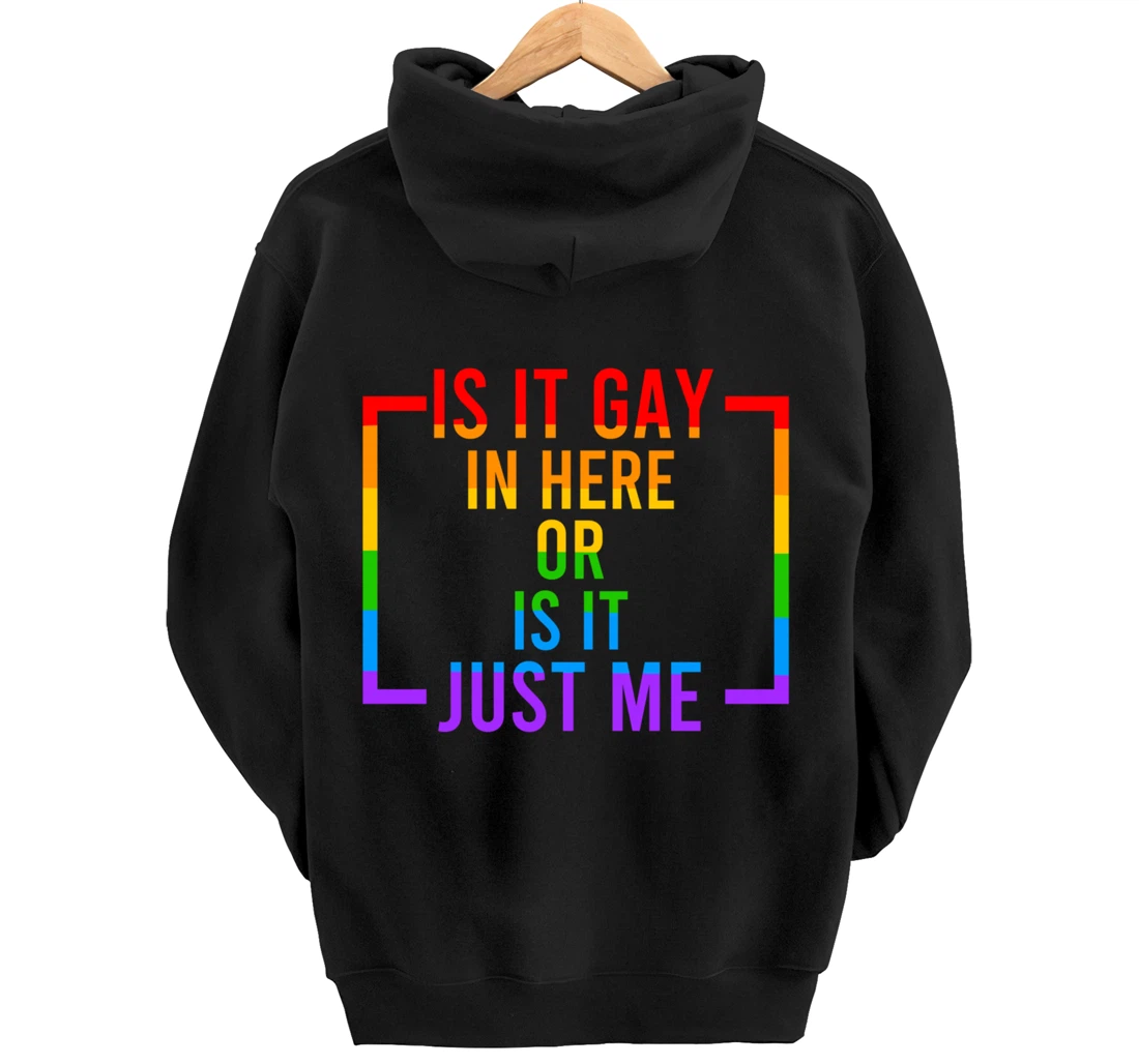 LGBT Rainbow Pride Quote Sayings Gay Lesbian Transgender Pullover Hoodie