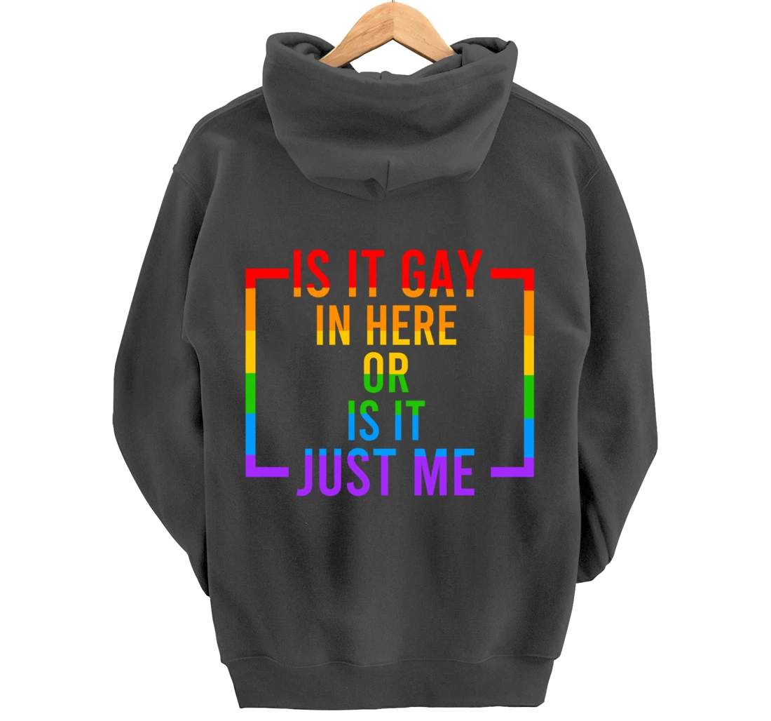 LGBT Rainbow Pride Quote Sayings Gay Lesbian Transgender Pullover Hoodie