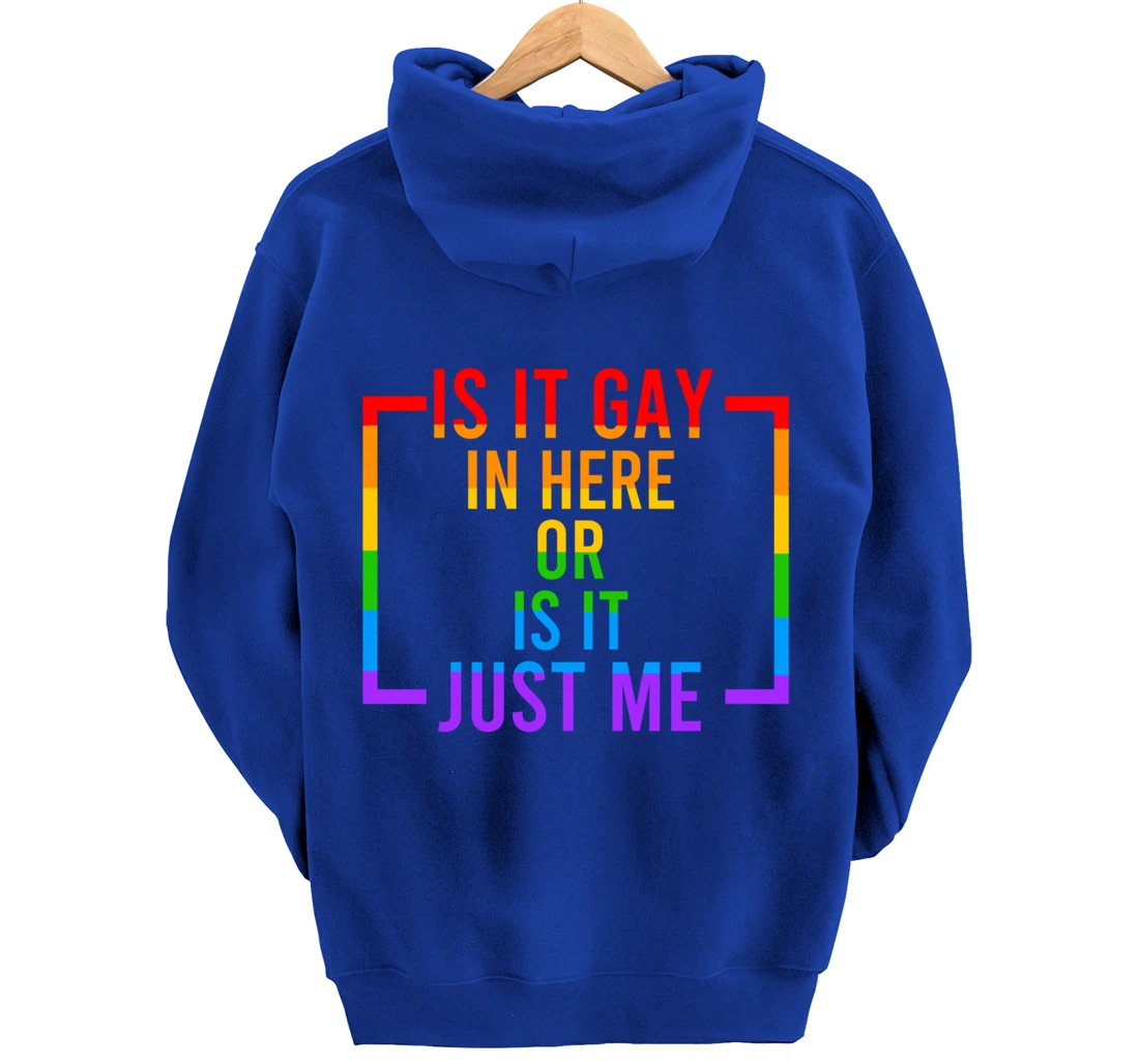 LGBT Rainbow Pride Quote Sayings Gay Lesbian Transgender Pullover Hoodie