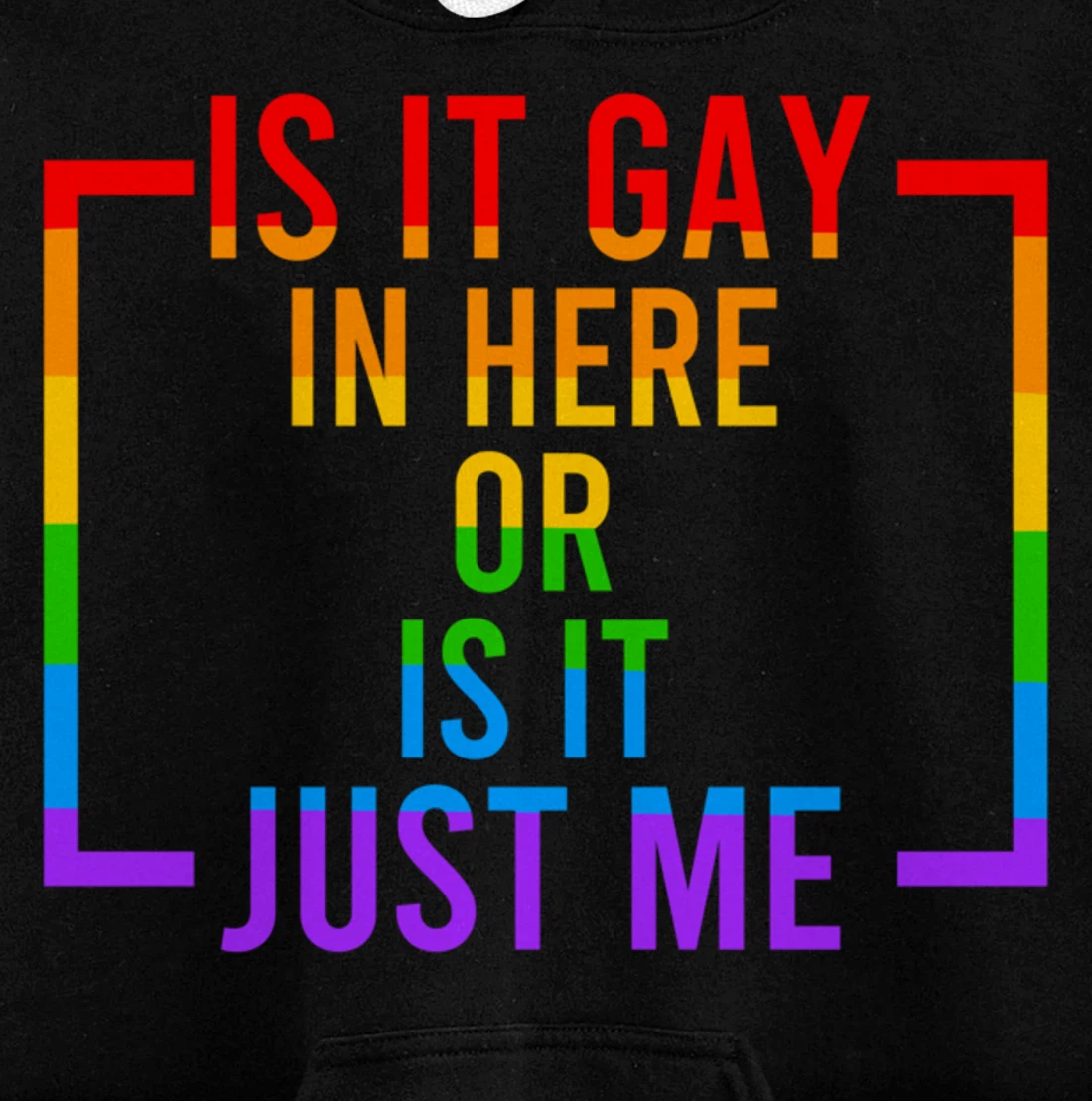 LGBT Rainbow Pride Quote Sayings Gay Lesbian Transgender Pullover Hoodie