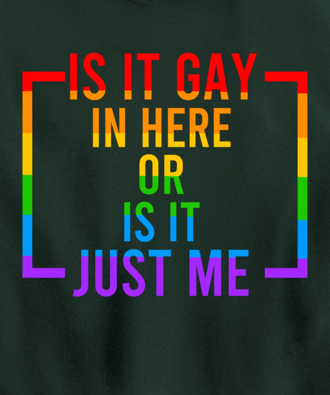 LGBT Rainbow Pride Quote Sayings Gay Lesbian Transgender Pullover Hoodie