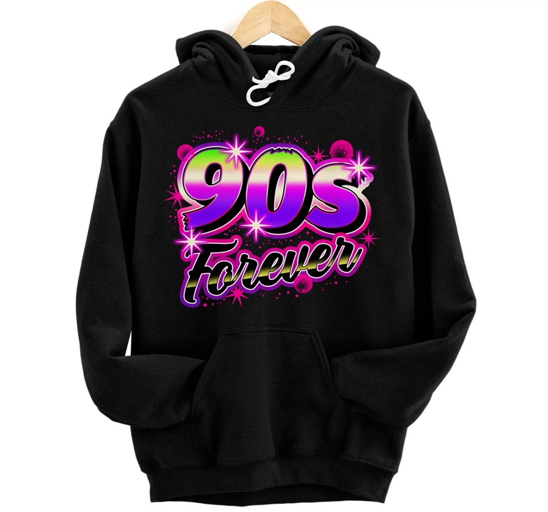 Nineties Music Lover 90s Forever Retro Novelty Nostalgia Pullover Hoodie