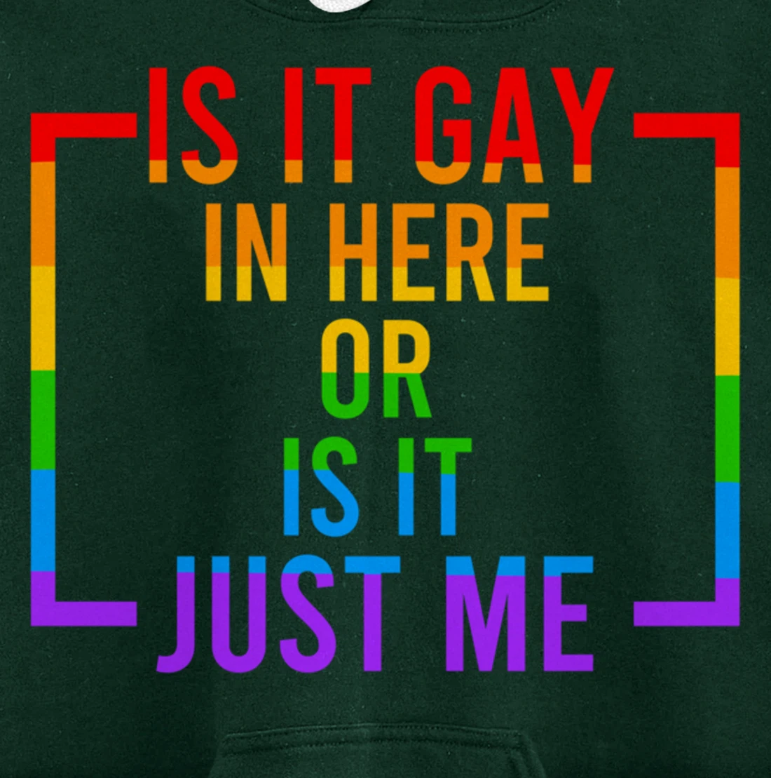 LGBT Rainbow Pride Quote Sayings Gay Lesbian Transgender Pullover Hoodie