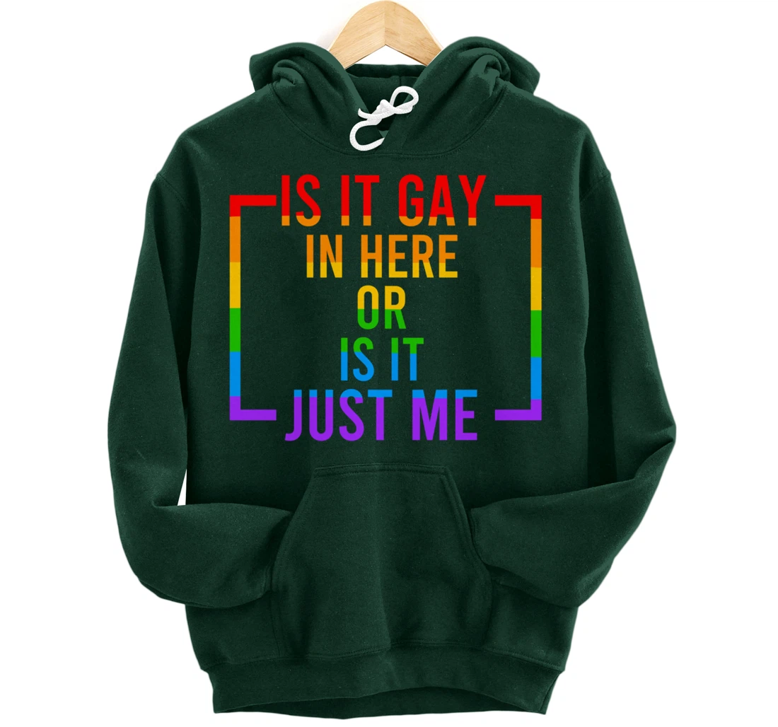 LGBT Rainbow Pride Quote Sayings Gay Lesbian Transgender Pullover Hoodie