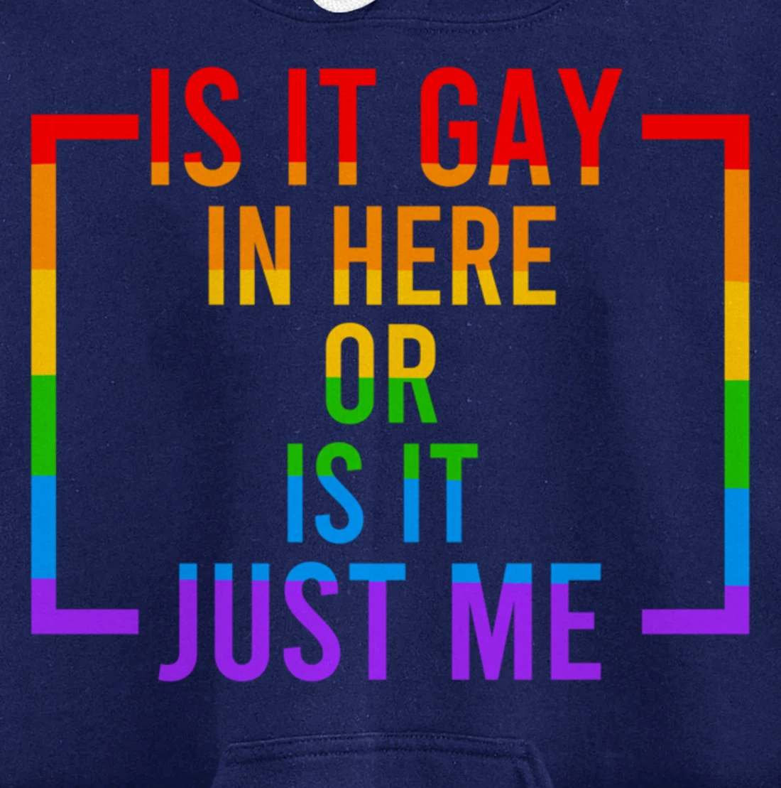 LGBT Rainbow Pride Quote Sayings Gay Lesbian Transgender Pullover Hoodie