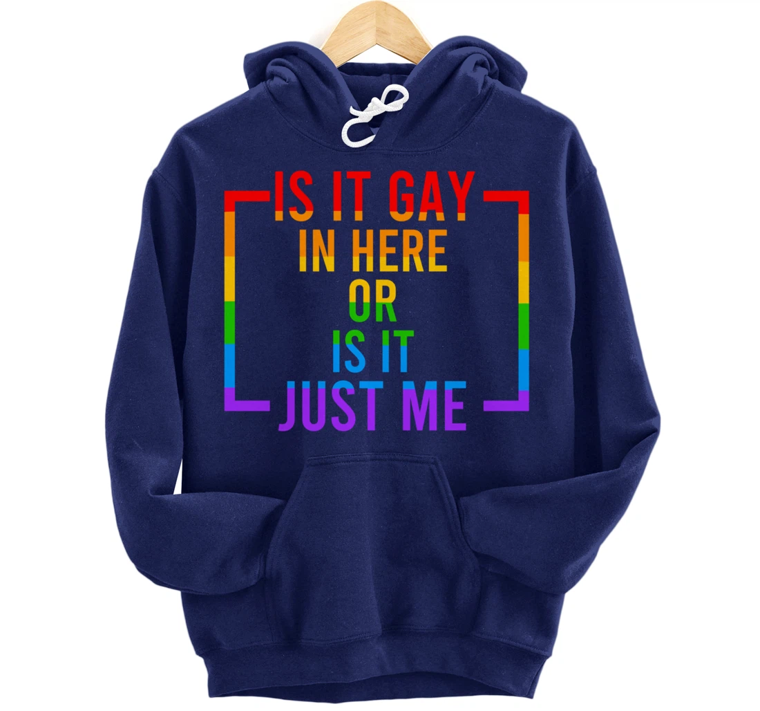 LGBT Rainbow Pride Quote Sayings Gay Lesbian Transgender Pullover Hoodie