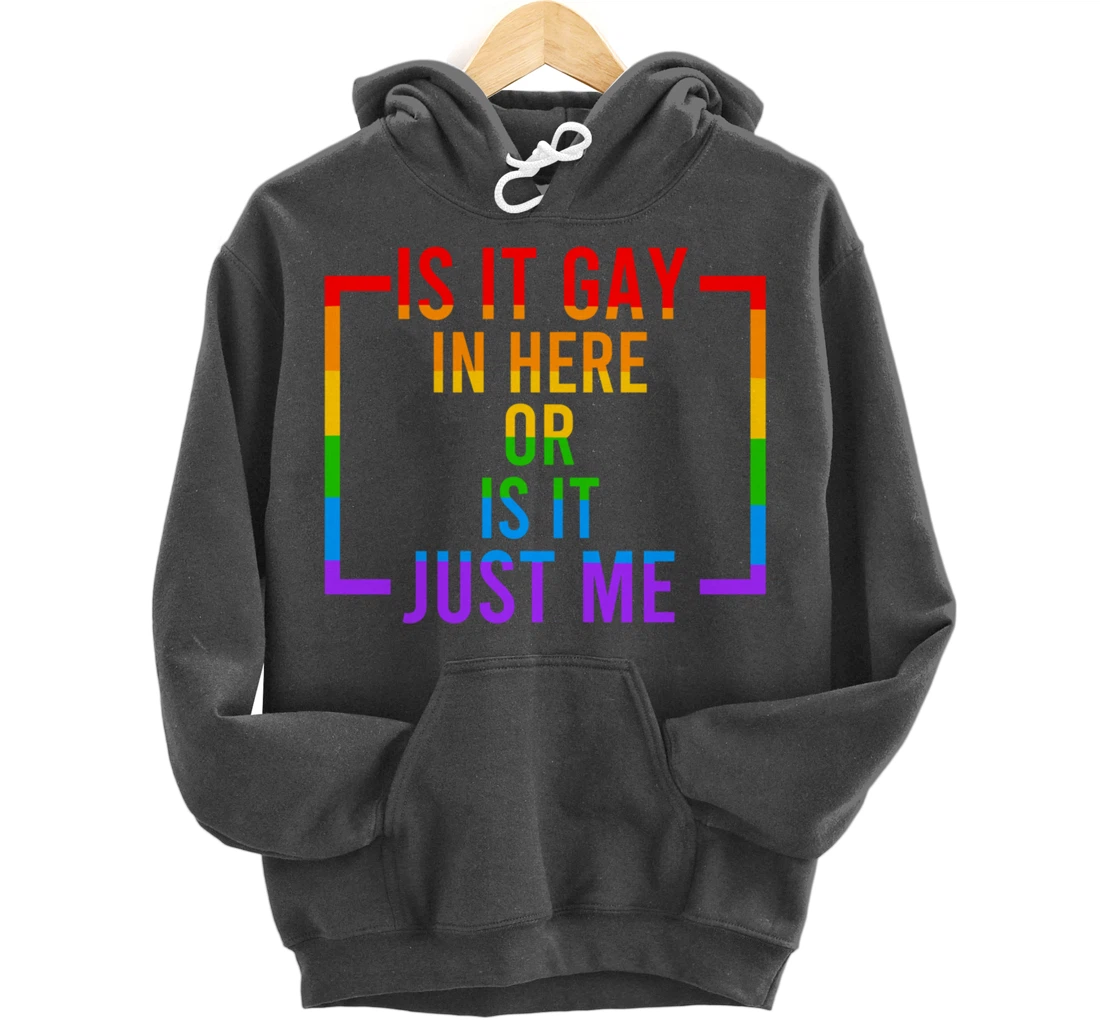LGBT Rainbow Pride Quote Sayings Gay Lesbian Transgender Pullover Hoodie