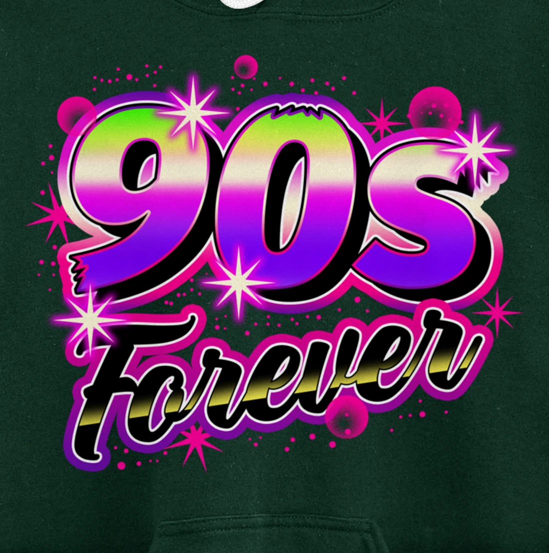 Nineties Music Lover 90s Forever Retro Novelty Nostalgia Pullover Hoodie