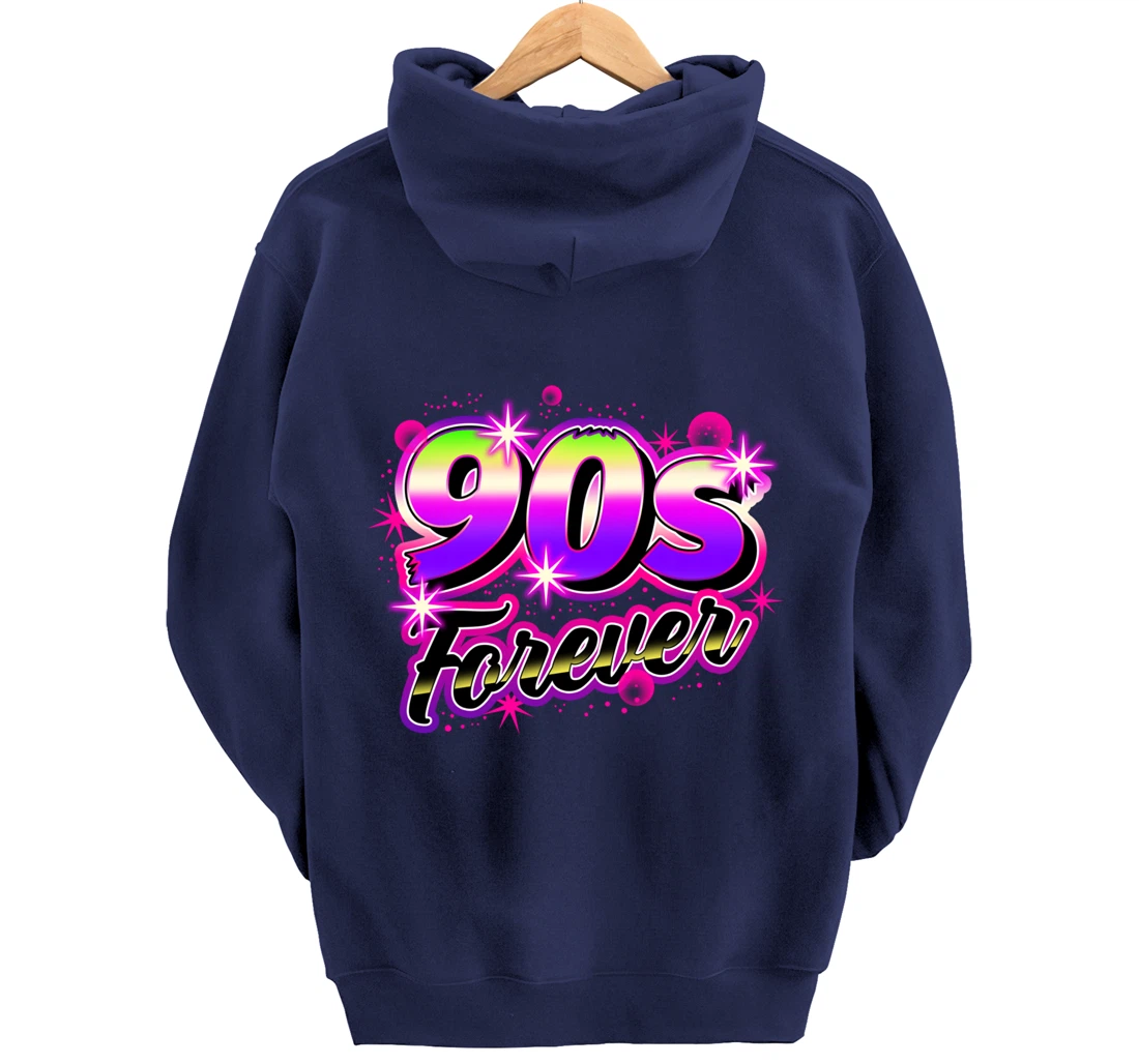 Nineties Music Lover 90s Forever Retro Novelty Nostalgia Pullover Hoodie