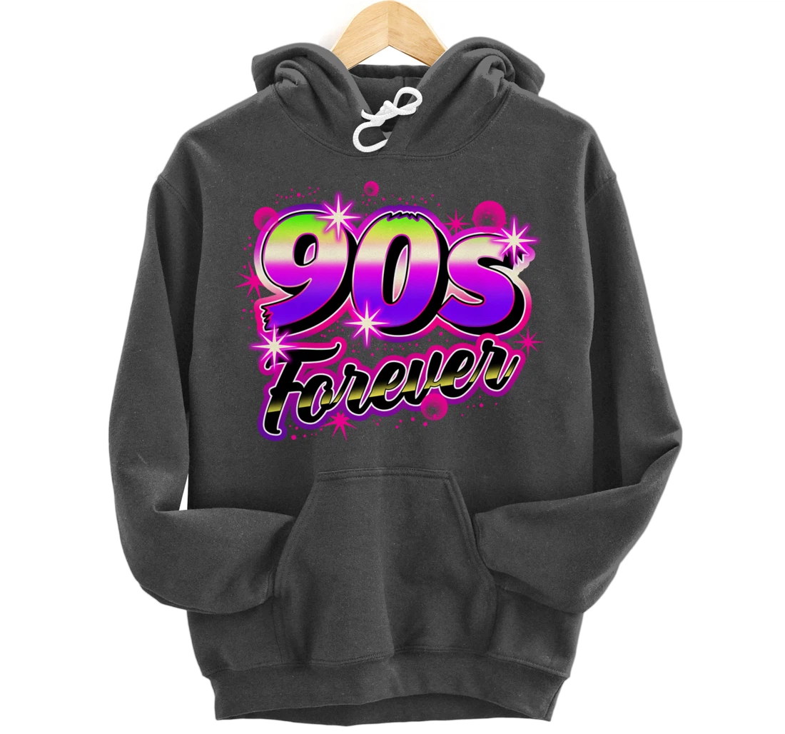 Nineties Music Lover 90s Forever Retro Novelty Nostalgia Pullover Hoodie